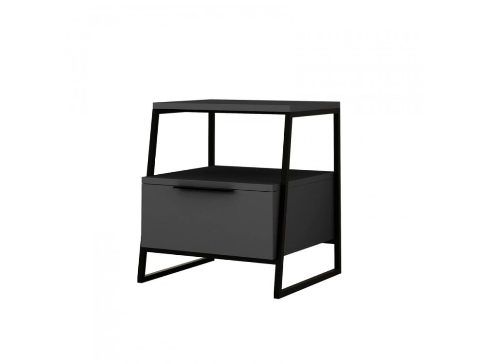 PONTIS - Table de chevet Anthracite