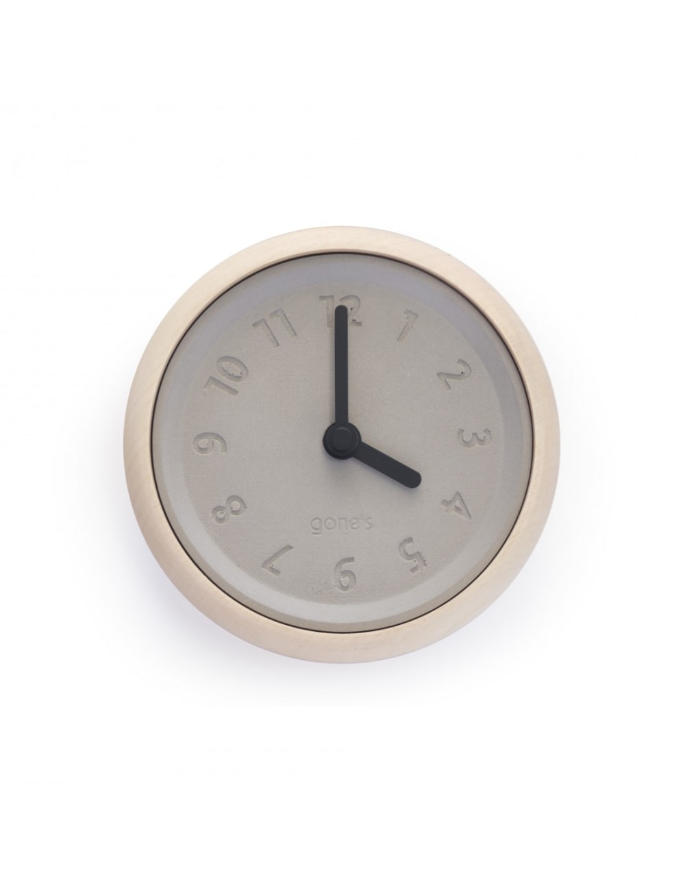 Horloge murale en bois