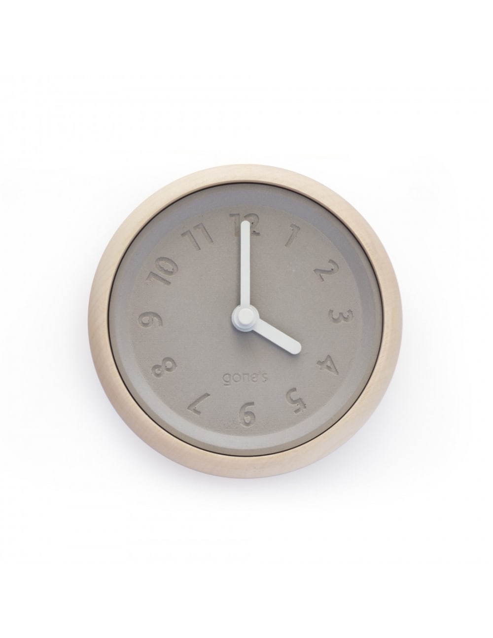 Horloge murale en bois