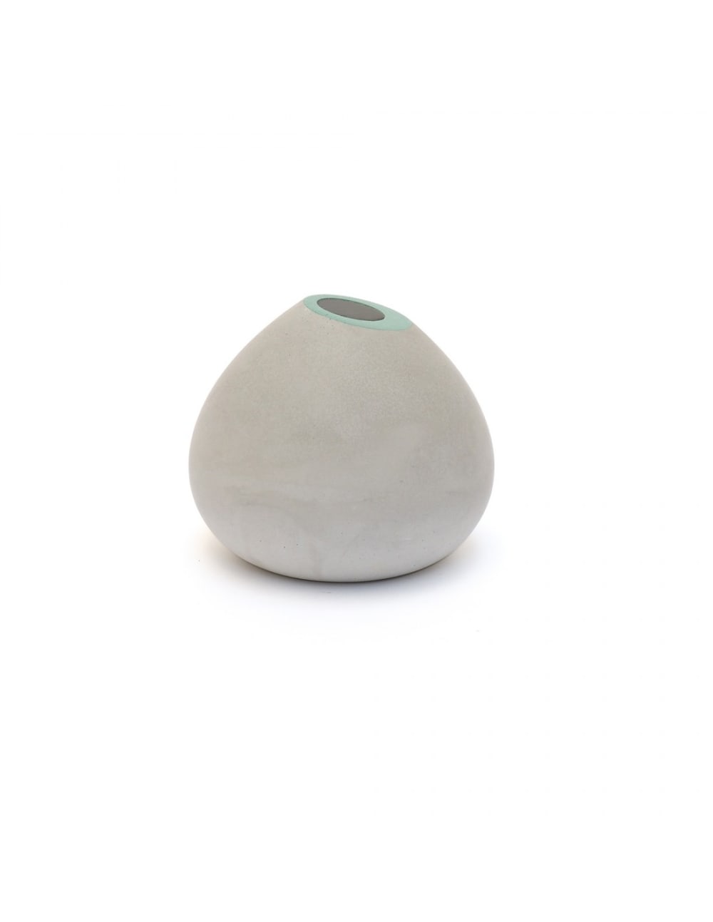 Soliflore en béton beryl green