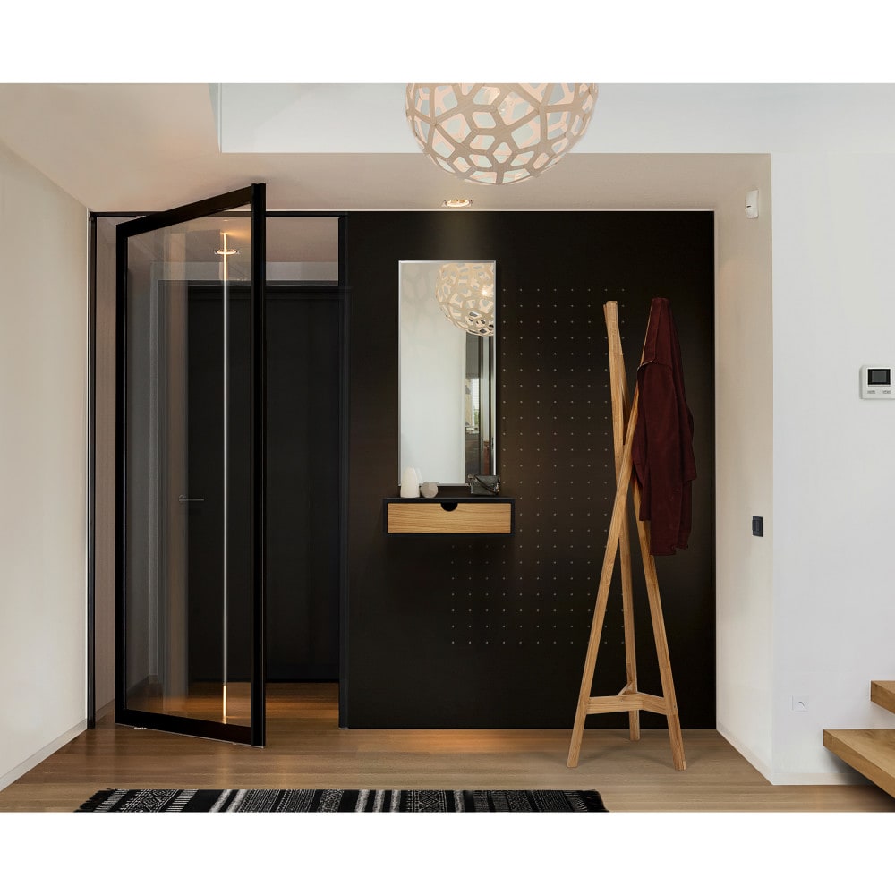 Table de chevet murale - Noir