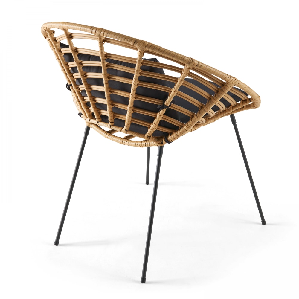 Lot de 2 fauteuils en rotin synthétique - Maisons du Monde