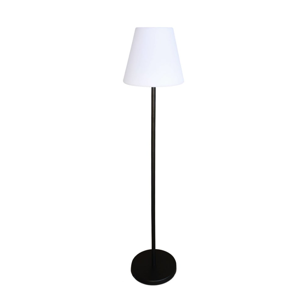Lampadaire extérieur led charge hybride avec lampe multicolore H150cm
