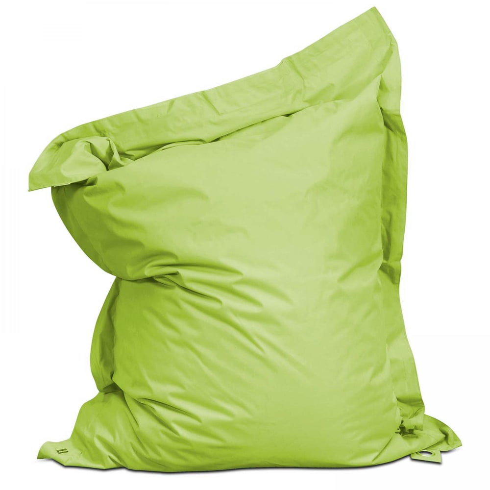 Pouf de jardin en polyester vert 180 x 145 cm