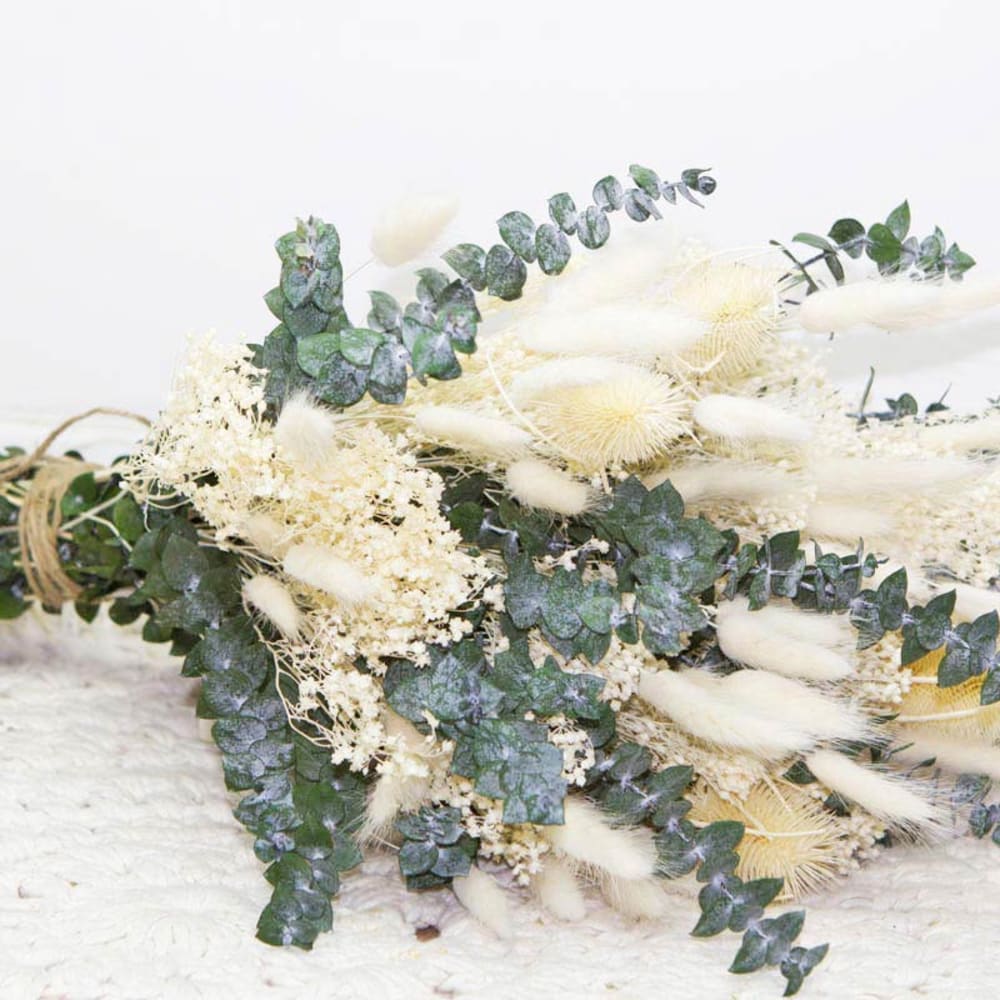 Bouquet de fleurs séchées ivoire - Maisons du Monde