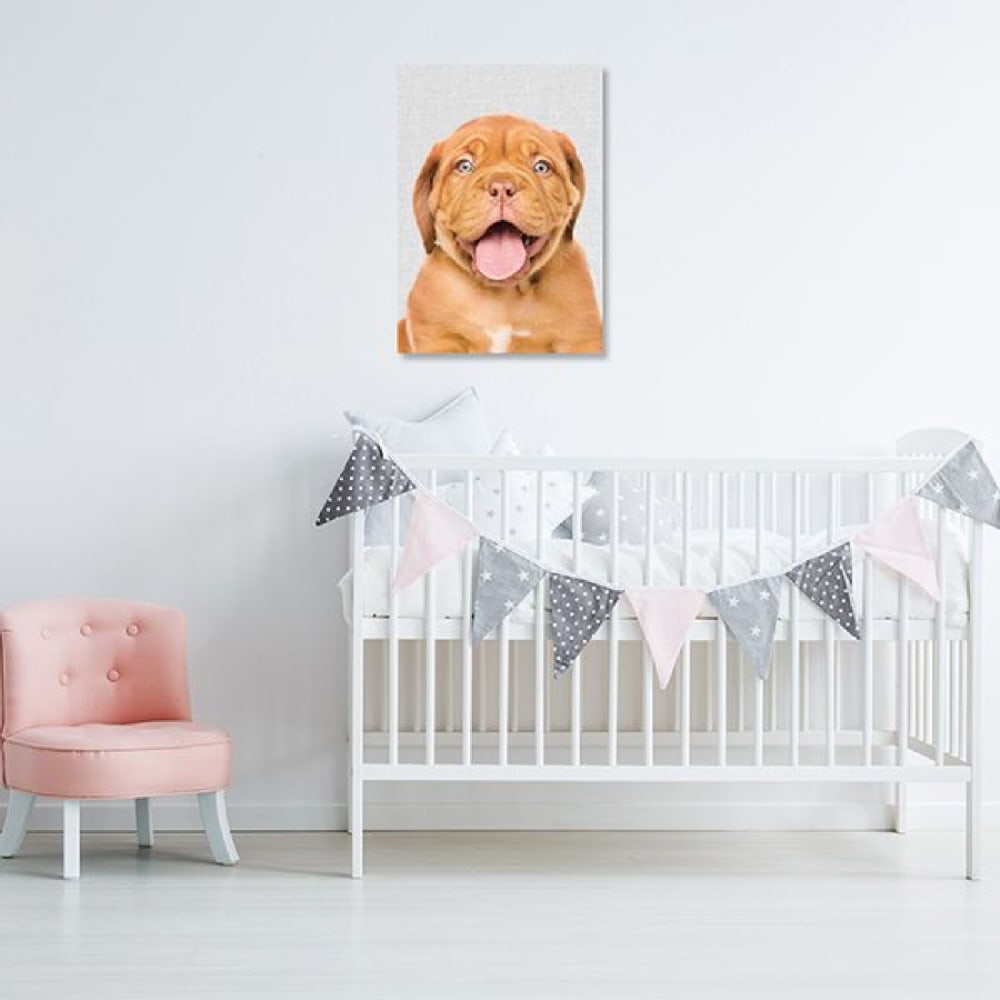 Tableau métal chien 32x45 - Maisons du Monde