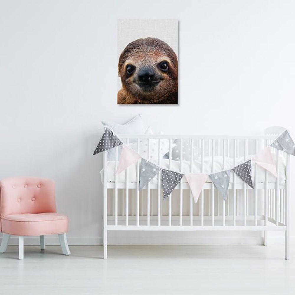 Tableau métal paresseux 32x45 - Maisons du Monde