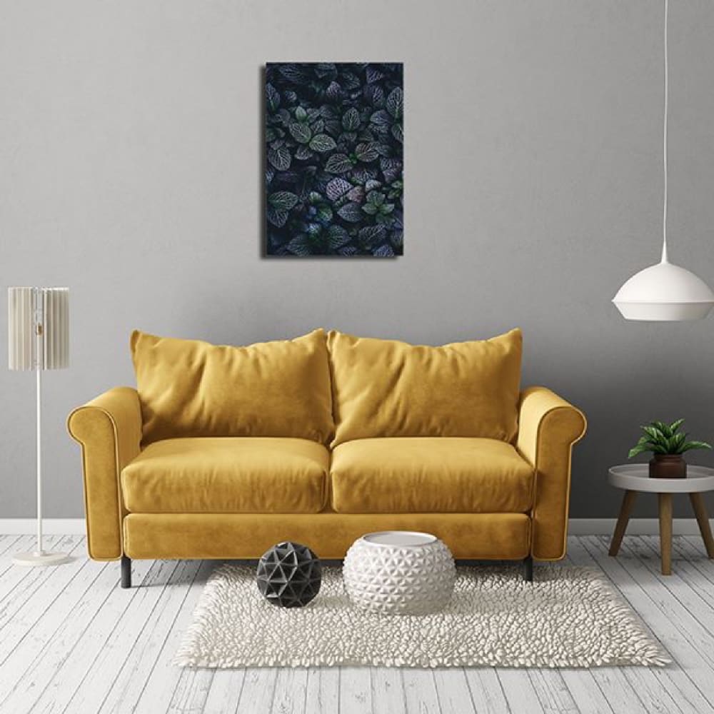 Tableau métal feuilles 32x45 - Maisons du Monde