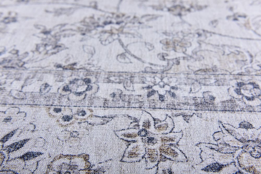 Tapis imprimé en motif keshan vintage - crème 160x230 cm — vue 4