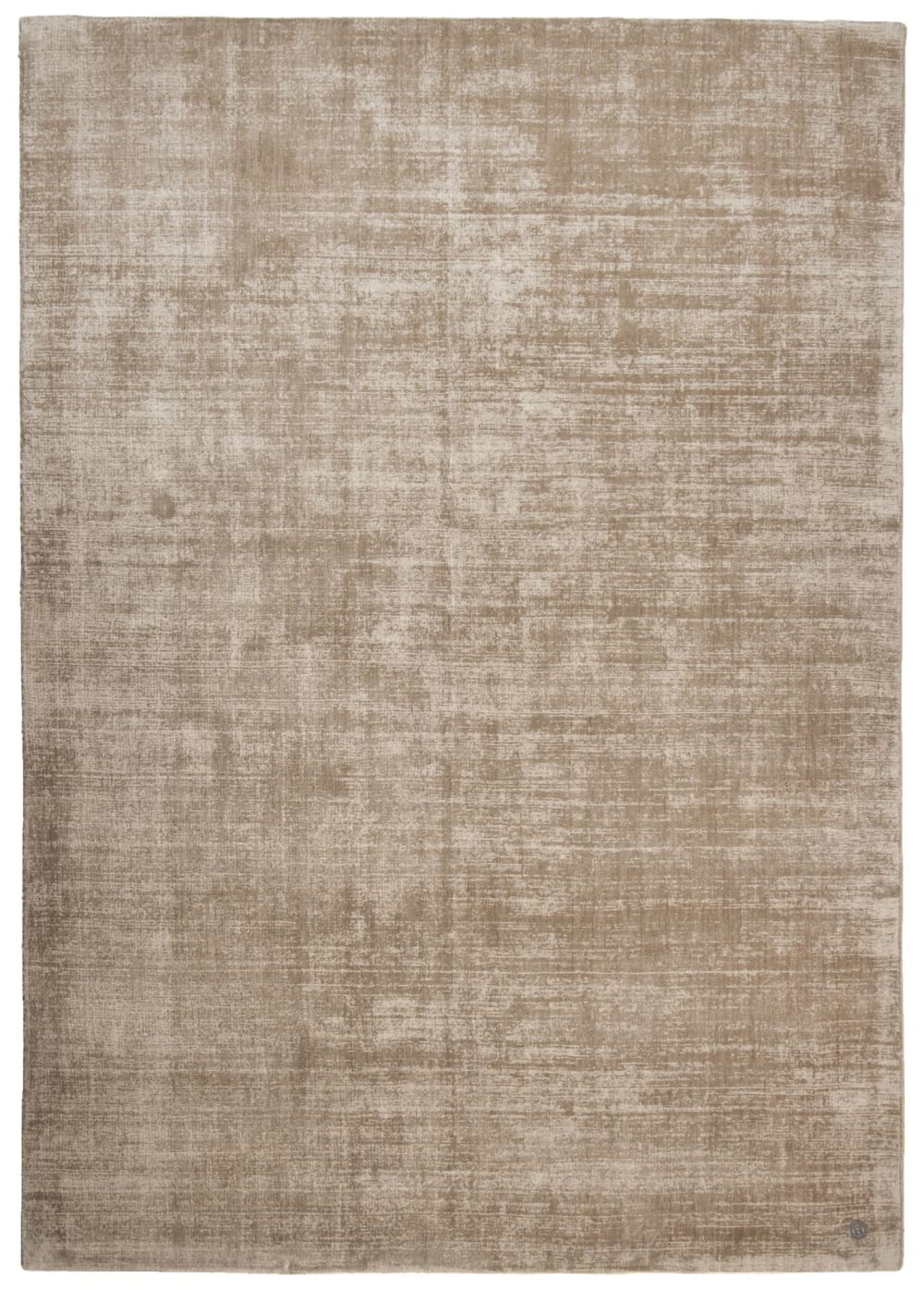 Tom Tailor Handgewebter Teppich aus Viskose - Beige - 65x135 cm style modern Beige Viskose