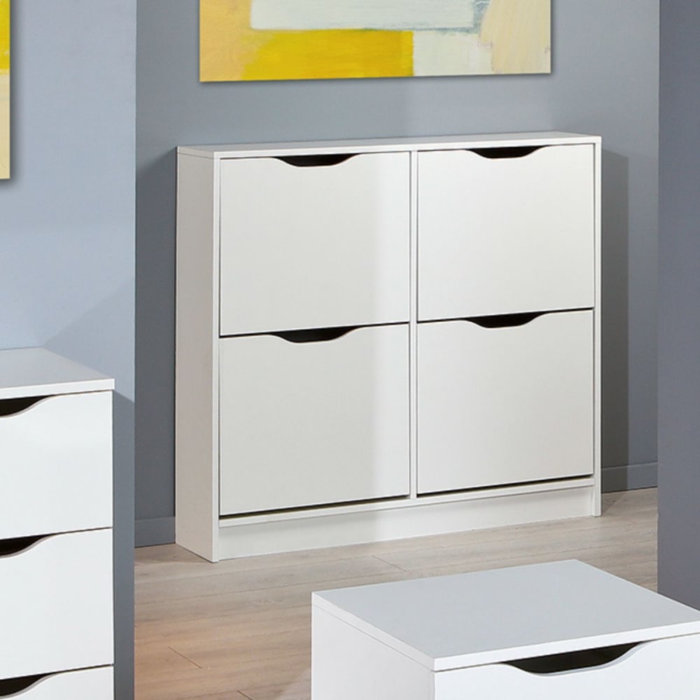 Meuble à chaussures 4 portes - Maisons du Monde