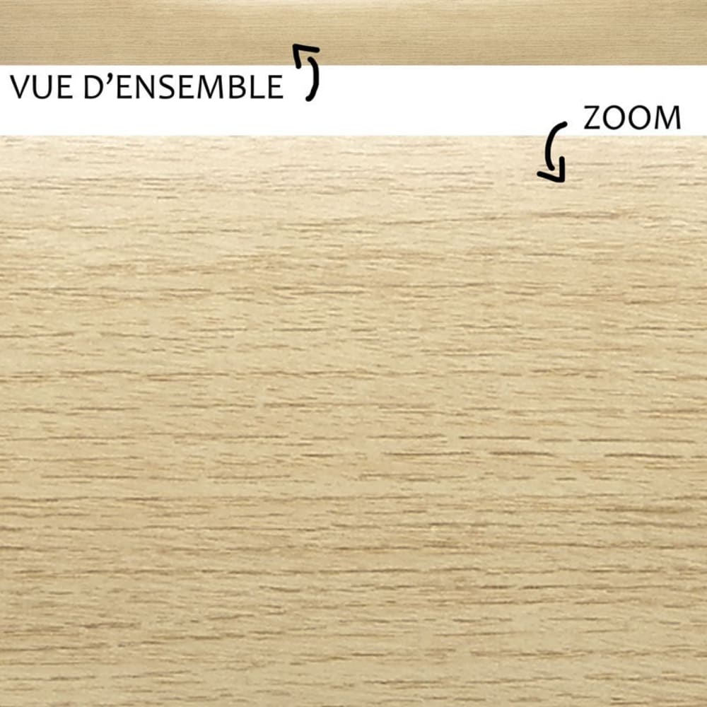 Pack 25 rodapiés adhesivos de PVC - 8 x 100 x 1,2 cm - Maisons du Monde