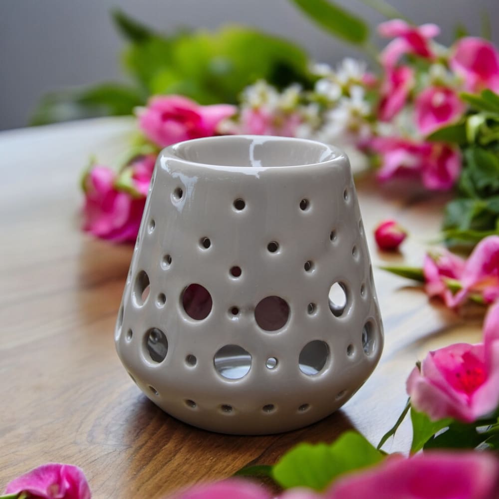 Grauer Duftbrenner aus Keramik - Maisons Du Monde