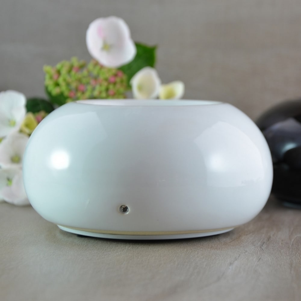 ZEN AROME Diffuseur d'huiles essentielles par chaleur douce Cosy blanc
