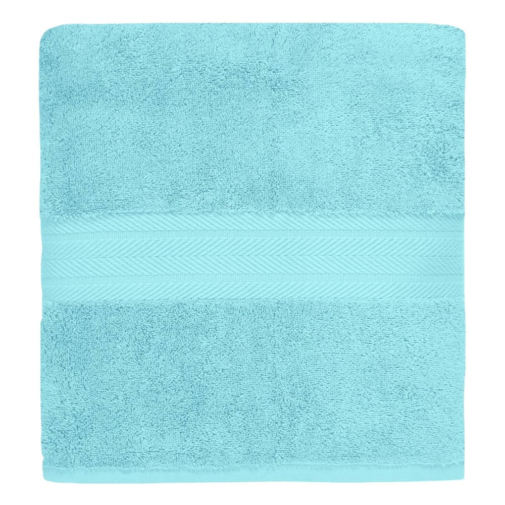 Sserviette de toilette 550 g/m² bleu turquoise 50x100 cm