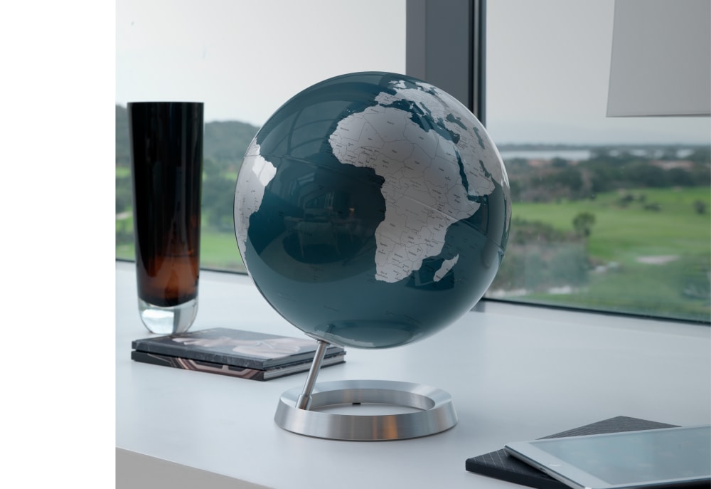 Globe terrestre de design 30 cm textes en anglais - Maisons du Monde