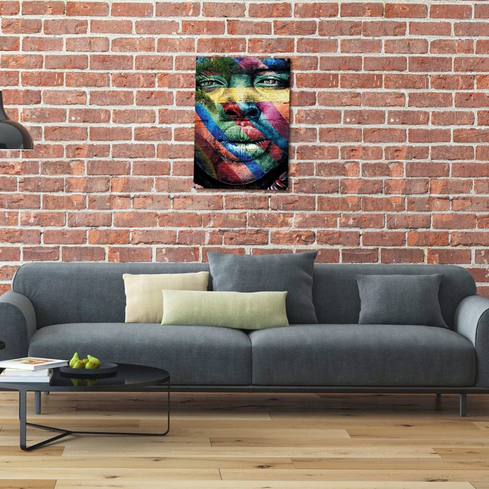 Tableau métal afro 32x45 - Maisons du Monde