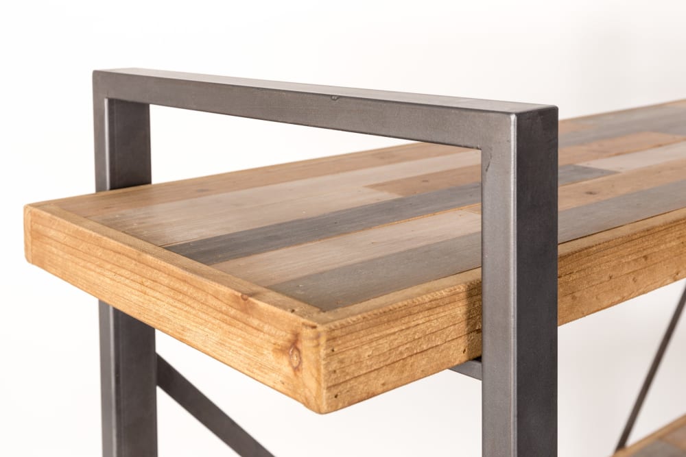 Scaffale in legno chiaro - White label