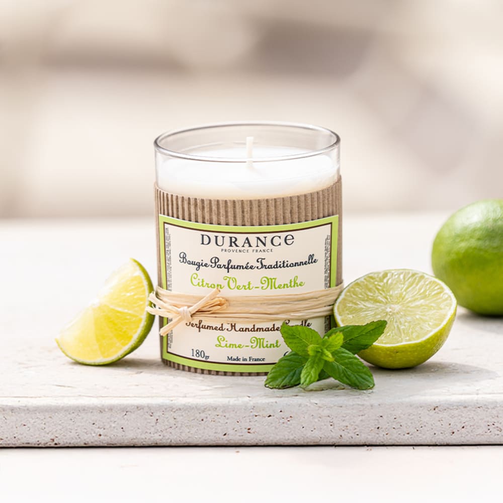 Bougie parfumée citron vert menthe - Maisons du Monde