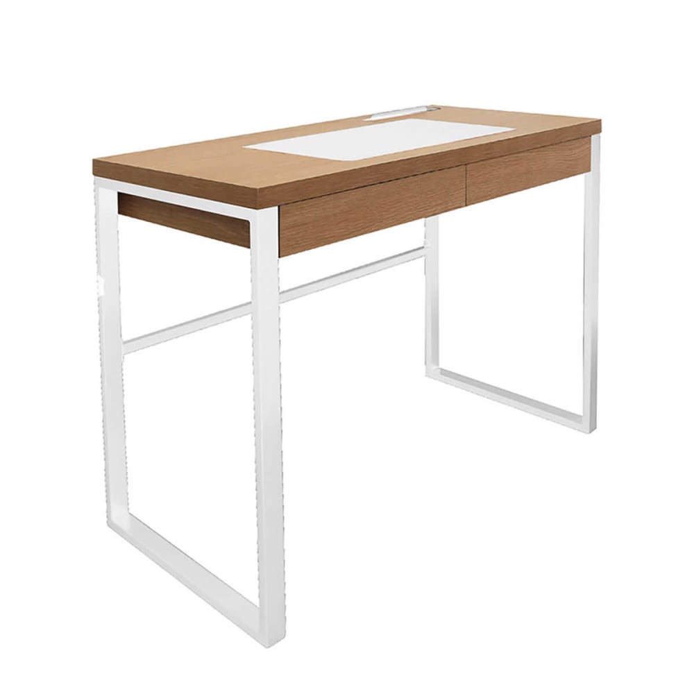 bureau 2 tiroirs en bois