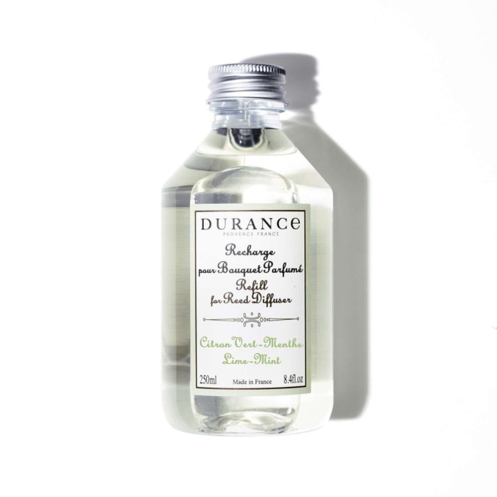 Durance Recharge diffuseur de parfum citron vert menthe Transparent Verre