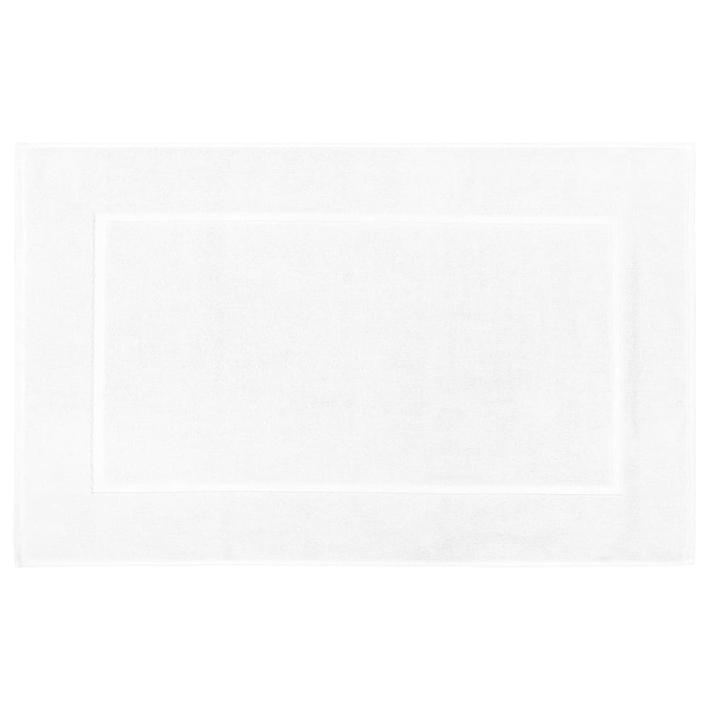 Grand tapis de bain 1000 g/m² blanc 60x100 cm Grand tapis de bain 1000 g/m² blanc 60x100 cm