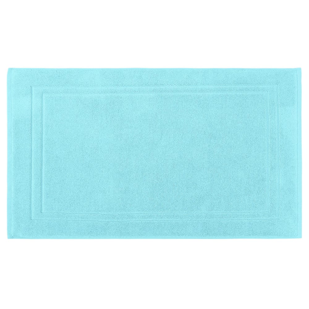 Ttapis de bain 900 g/m² bleu turquoise 50x80 cm