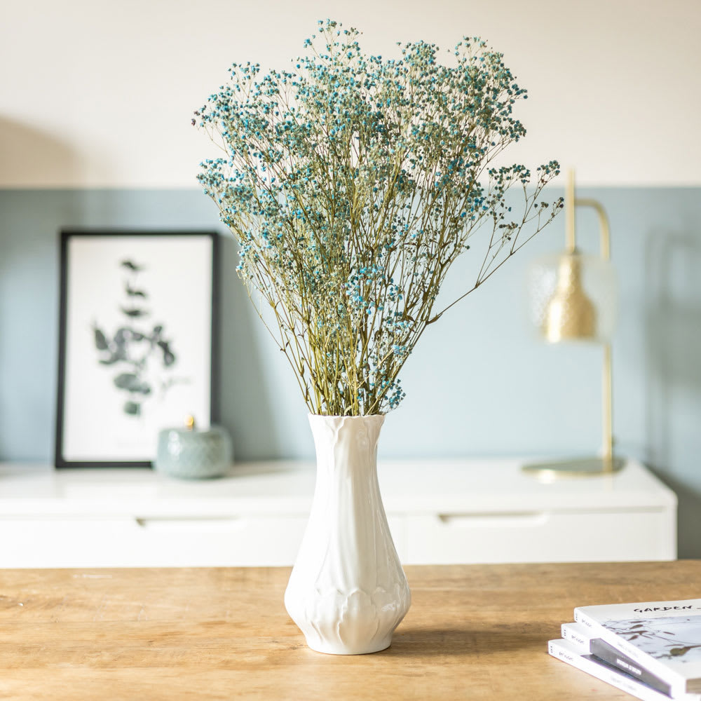 Réconciliation Végétale Botte de fleurs séchées Gypsophile bleu 100g - Fibres Naturelles