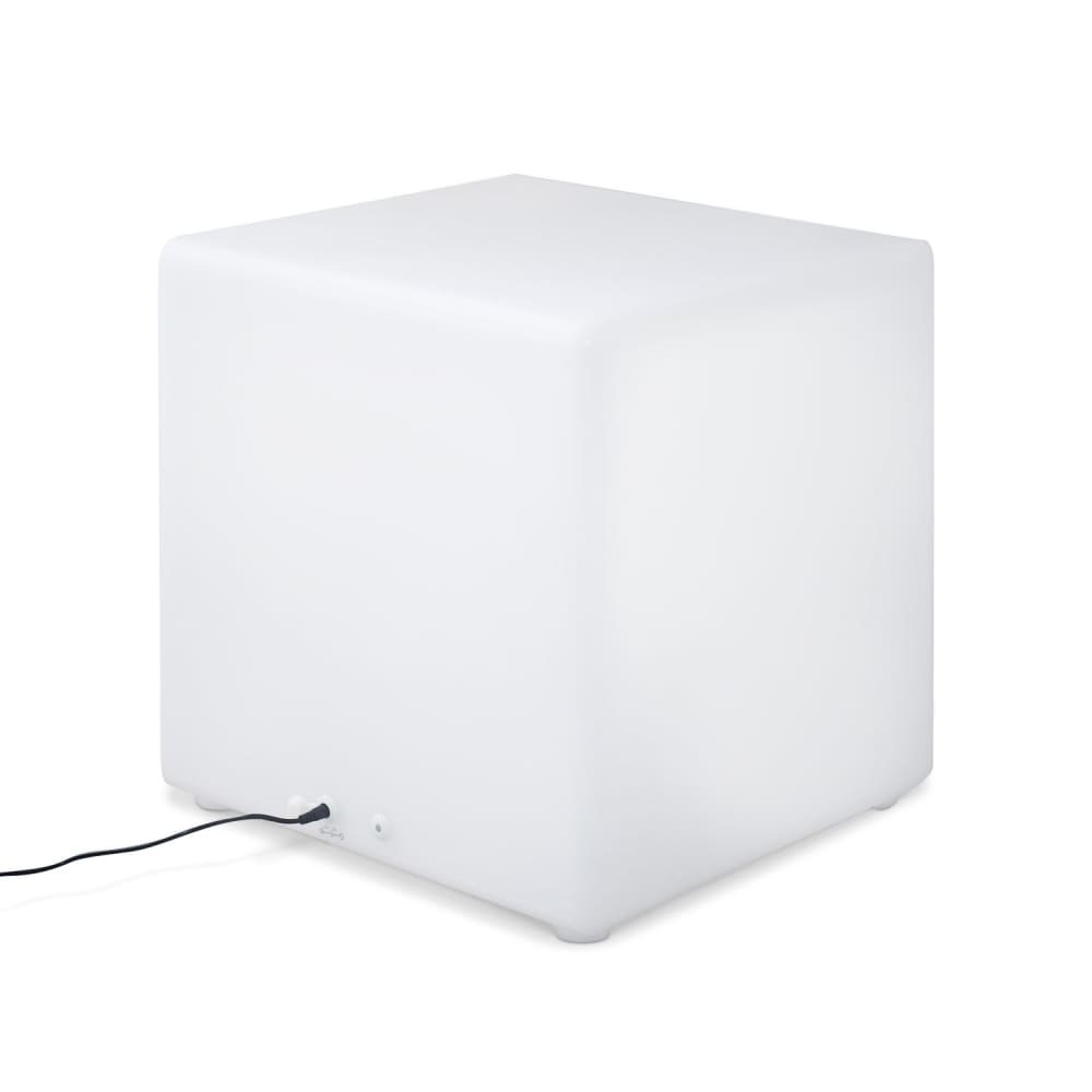 Iluminacion exterior led para jardin blanco 40cm