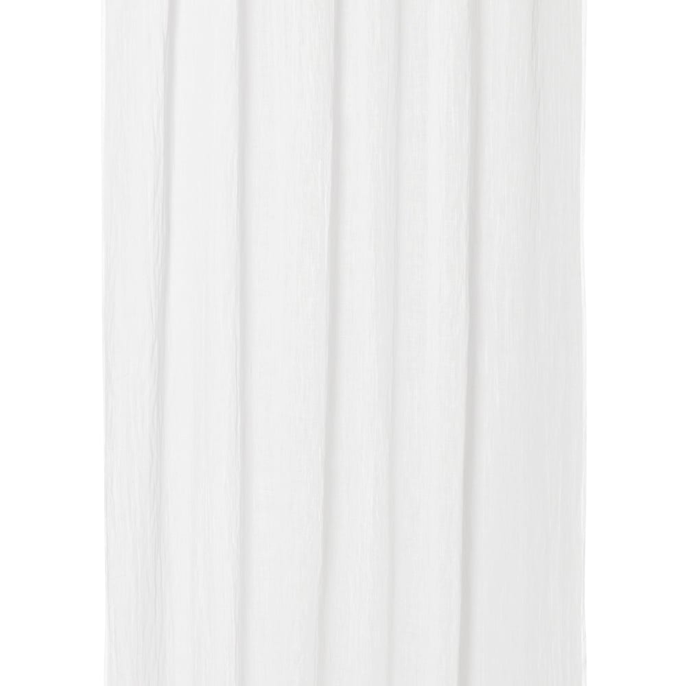 Panneau voilage finition pattes aspect cuir blanc 245 x 135 - Maisons du Monde