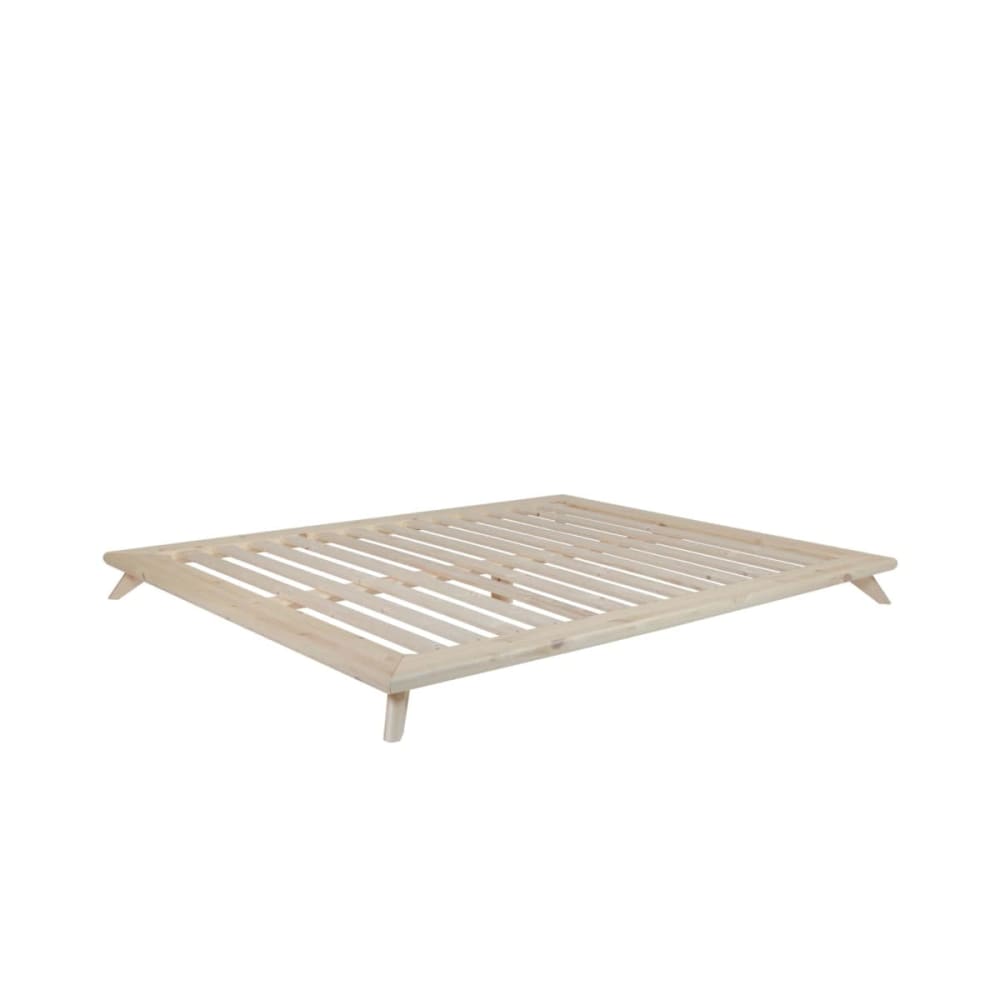 Cama de madera 160x200cm - natural