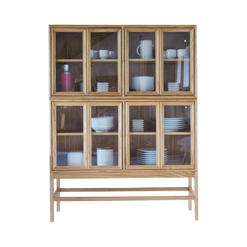 Vitrina doble de mindi