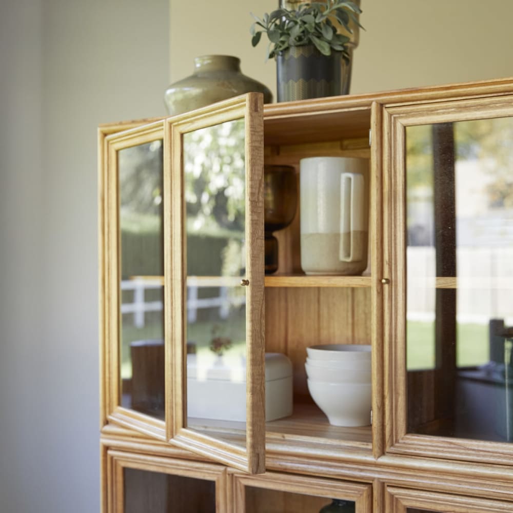 Doppelvitrinenschrank aus Mindi - Maisons Du Monde