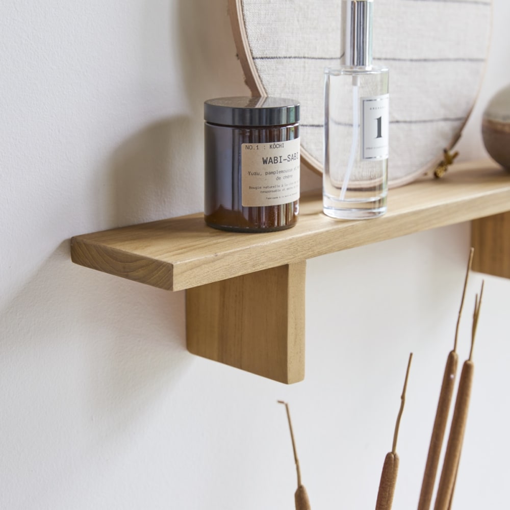 Horizontales Badregal aus massivem Teak - Maisons Du Monde