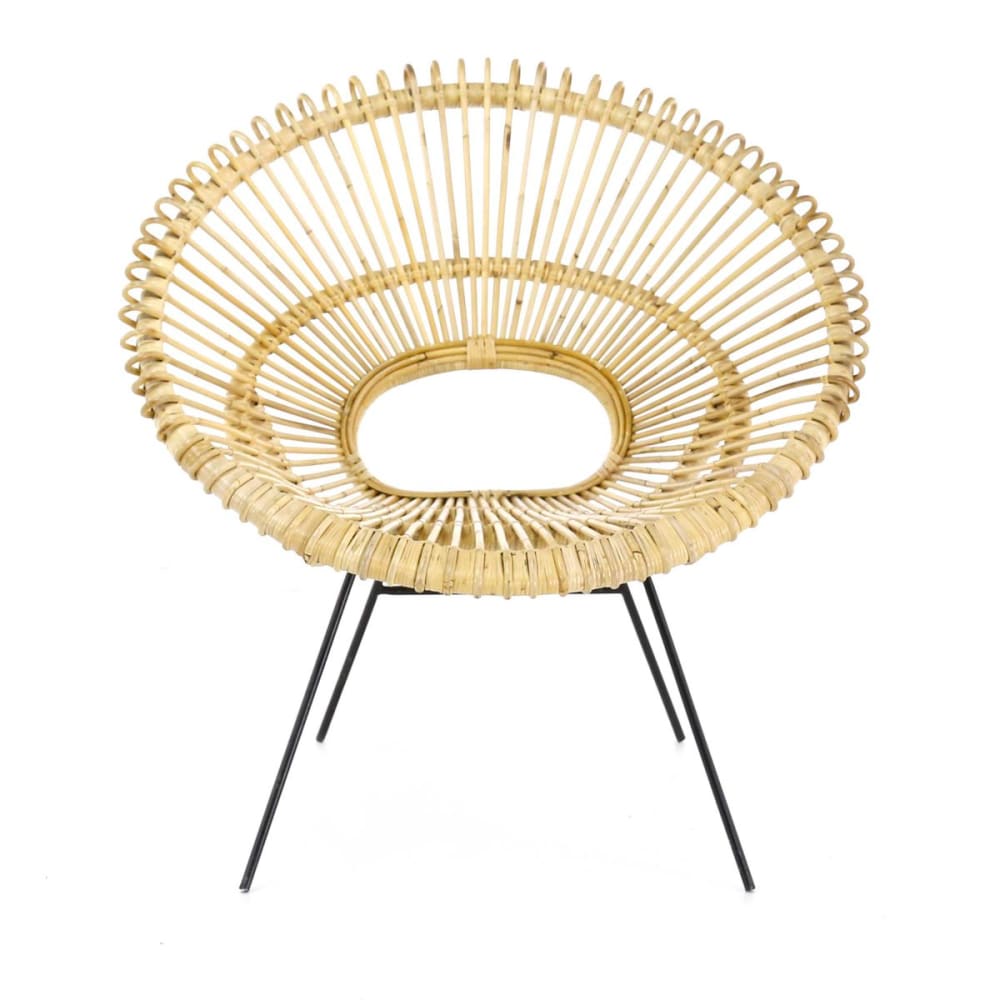 fauteuil en rotin