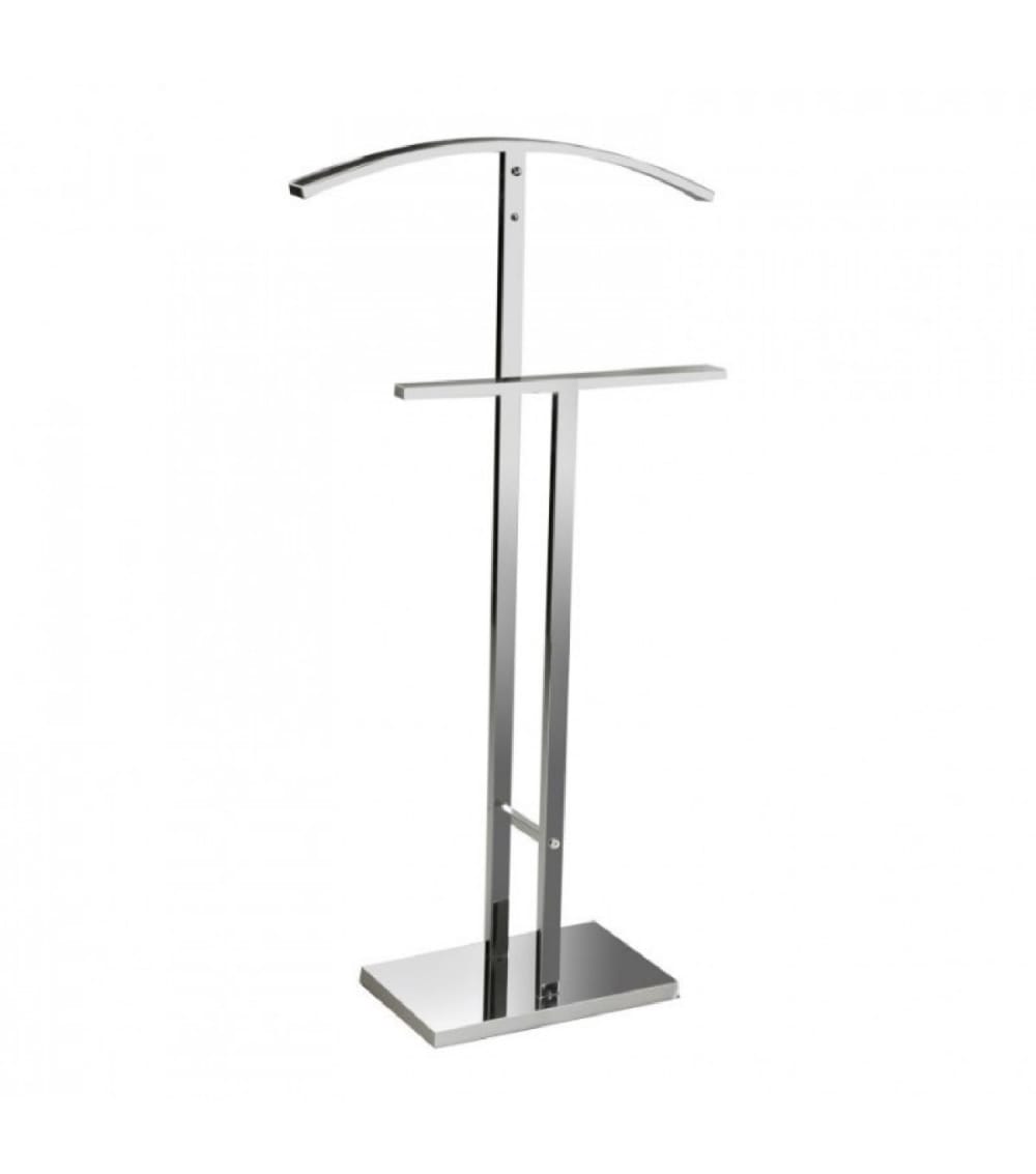 Versa Home Herrendiener aus Stahl, silberfarben style modern - Stahl