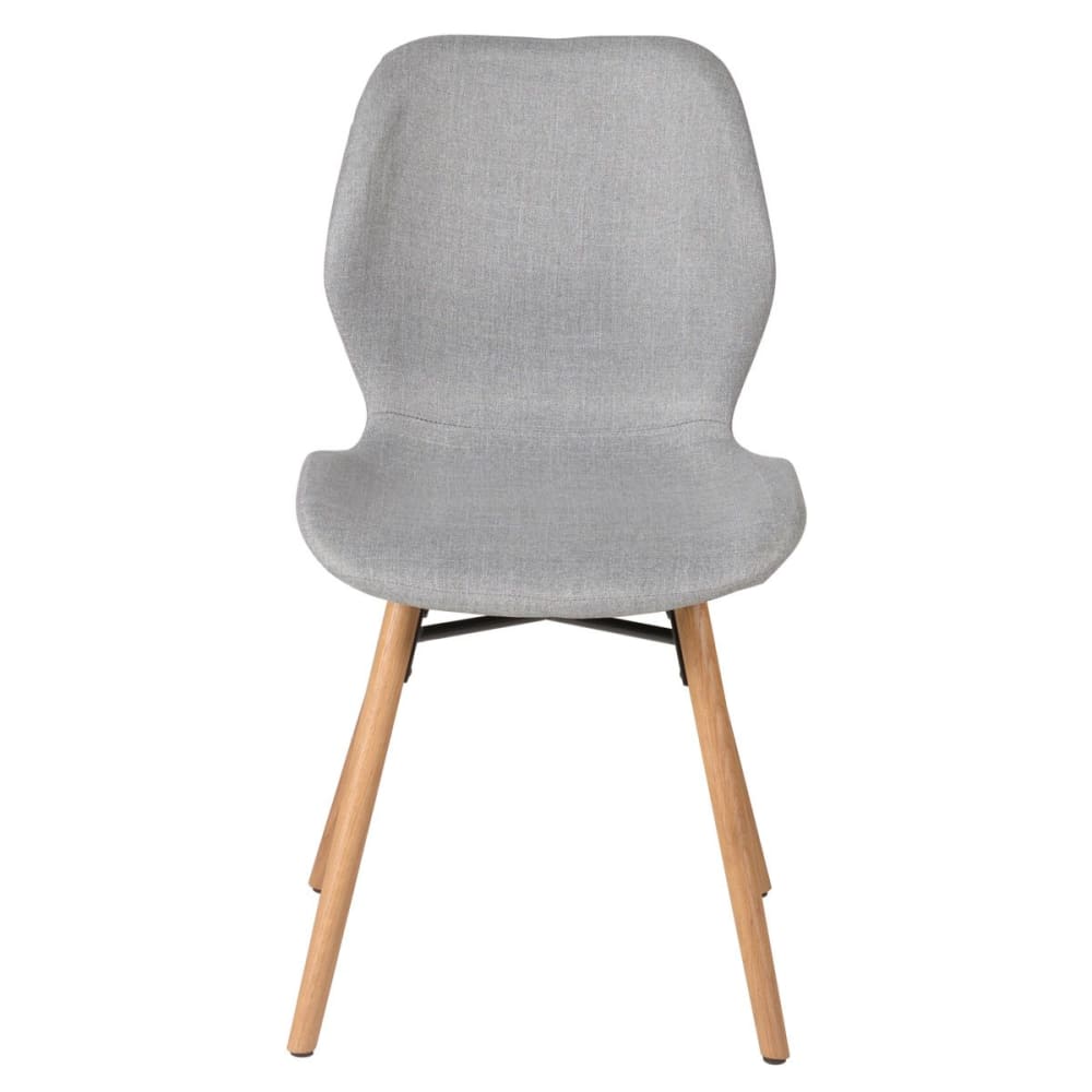 chaise gris clair