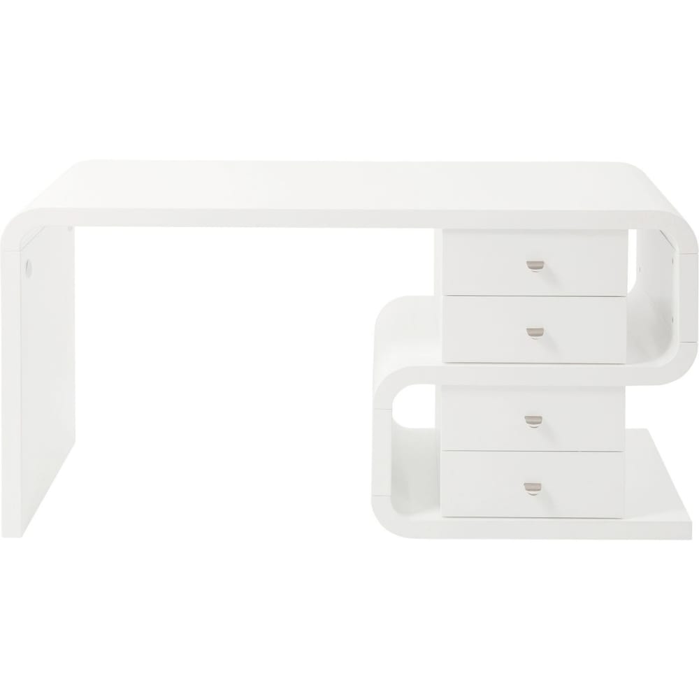 Bureau avec rangements White Club Snake Kare Design