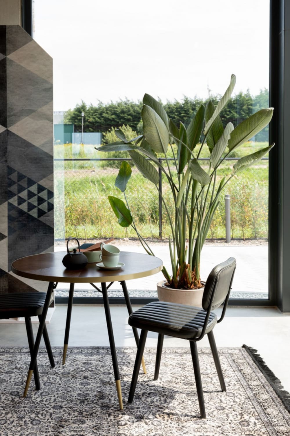 Mesa de comedor redonda de fresno d91 cm - Maisons du Monde