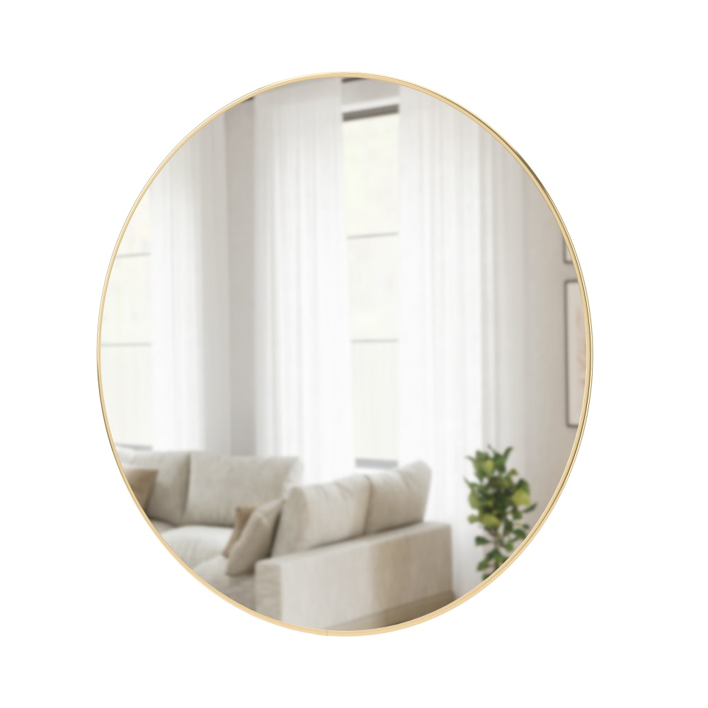 Miroir Rond 86cm bordé