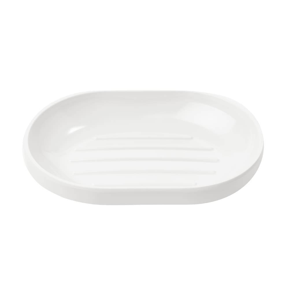 Umbra Porte savon en mélamine blanc style contemporain - Pvc - Poly Chlorure De Vinyle