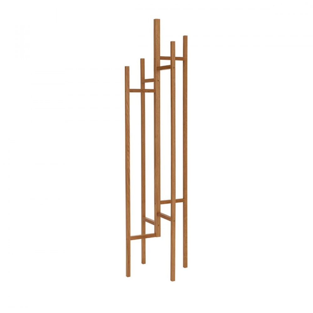 Porte-manteaux design bois massif - Bois clair