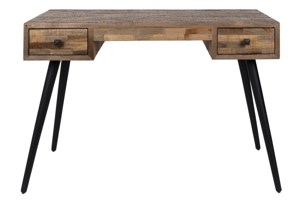 bureau en bois recyclé - design