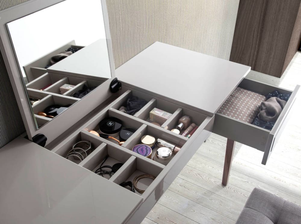 Graue Kommode mit Schmuckschatulle - Maisons Du Monde