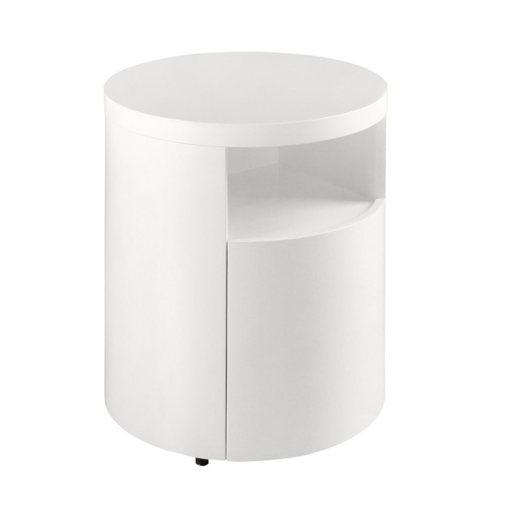 Table de chevet bois blanc Table de chevet bois blanc