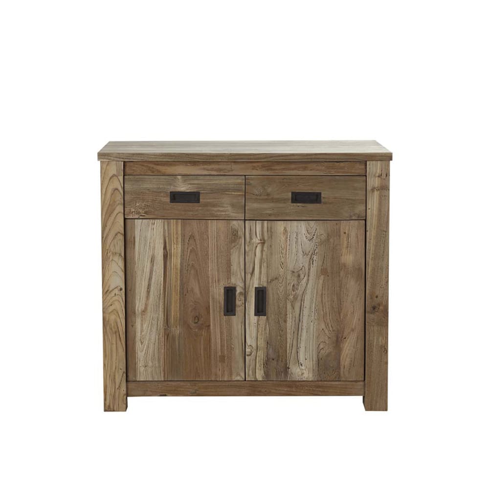 Buffet en teck recyclé massif 100 cm - Maisons du Monde