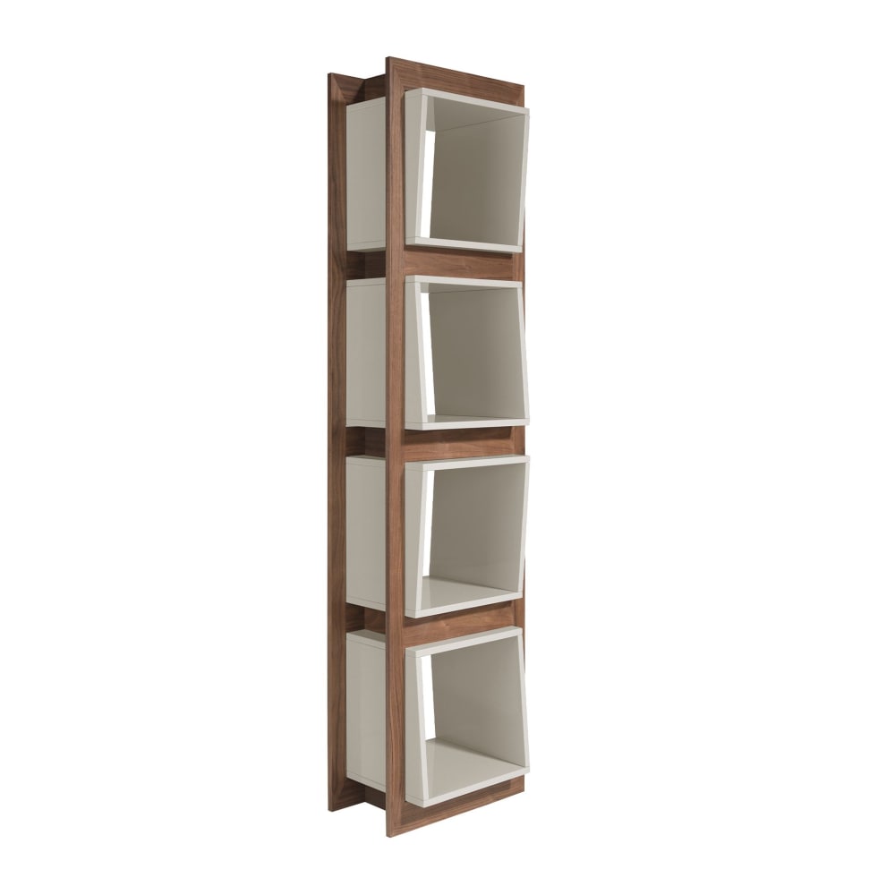 Etagère cubique en noyer