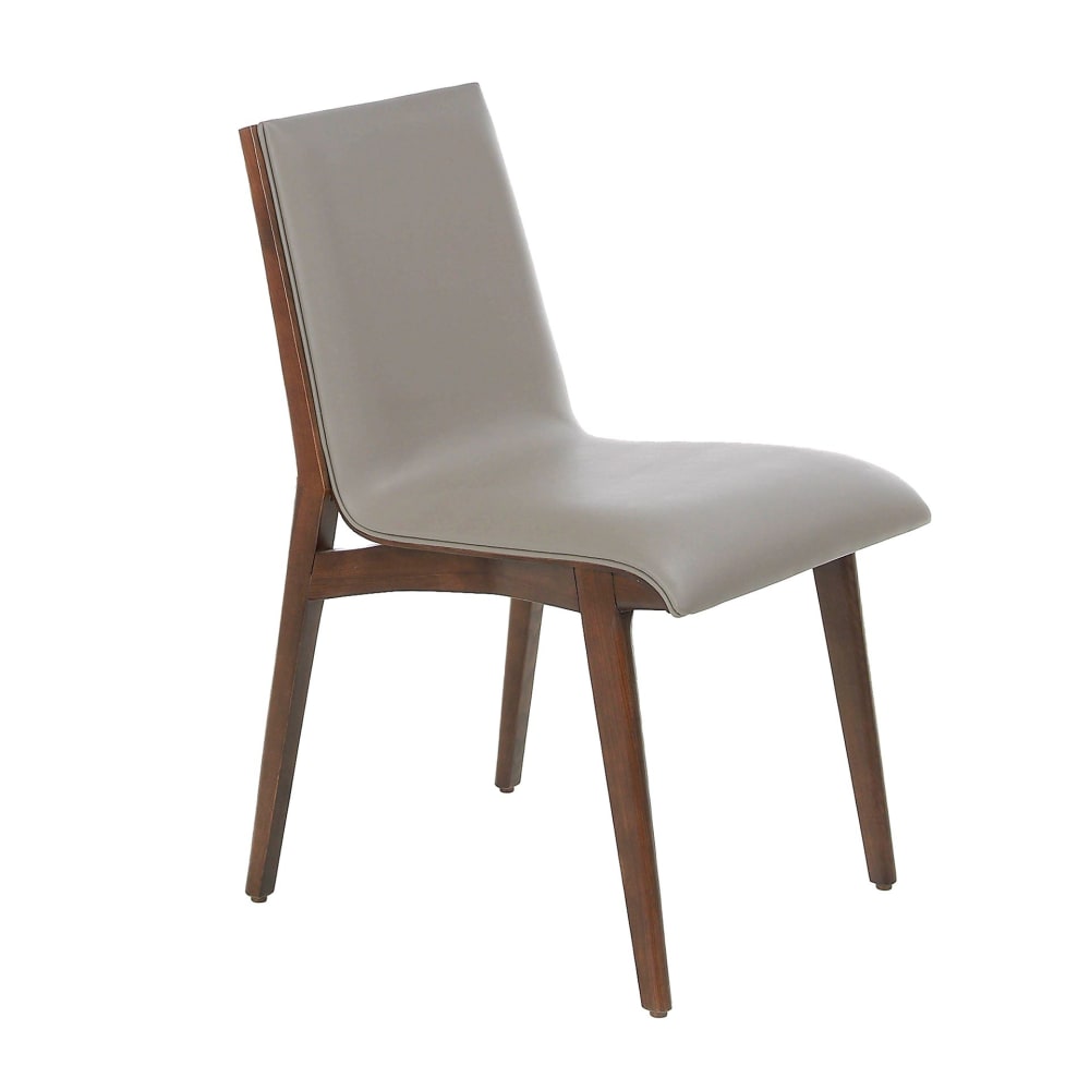 Chaise en vison foncé