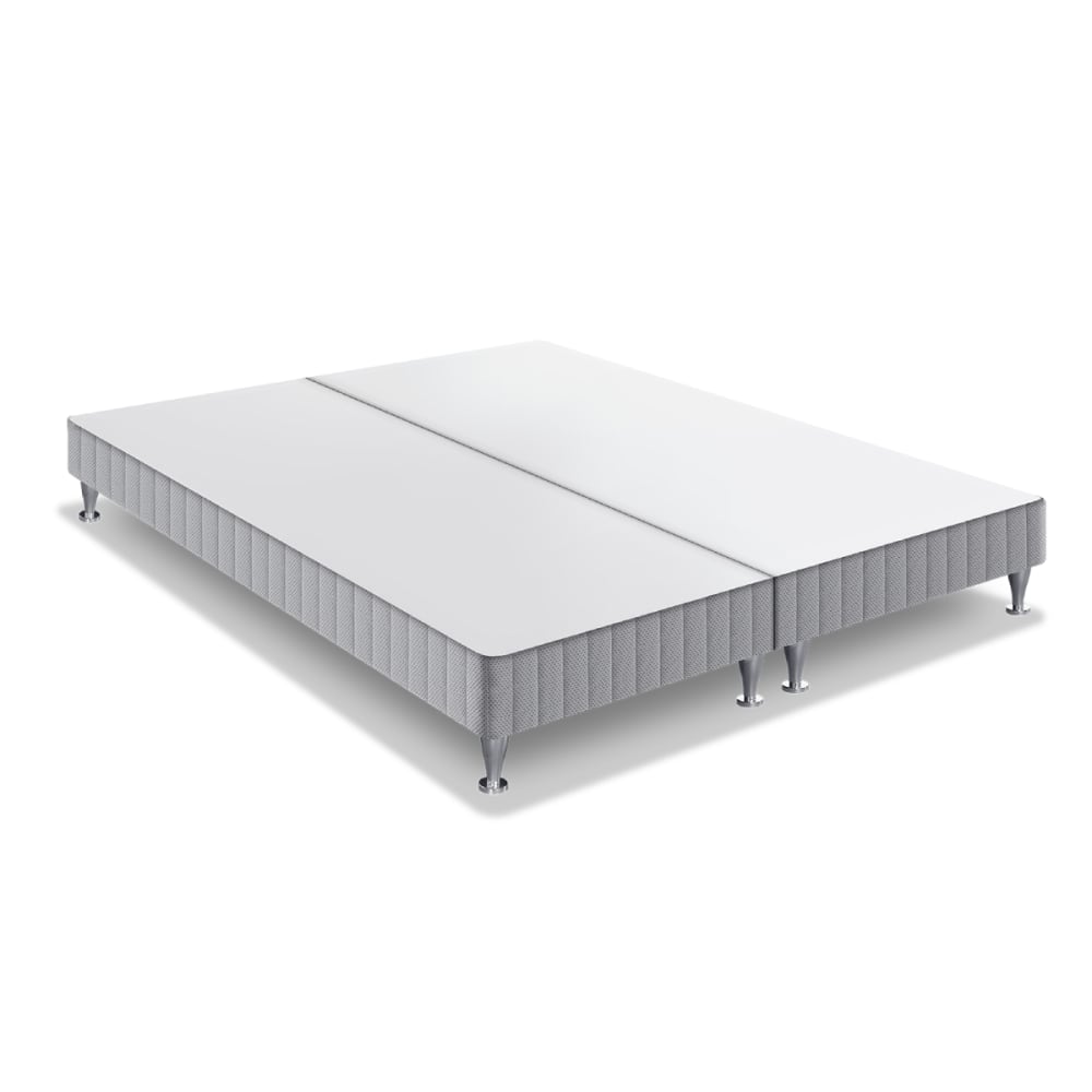 Sommier tapissier à lattes airsom avec 4 pieds, 2x90x200 - Maisons du Monde