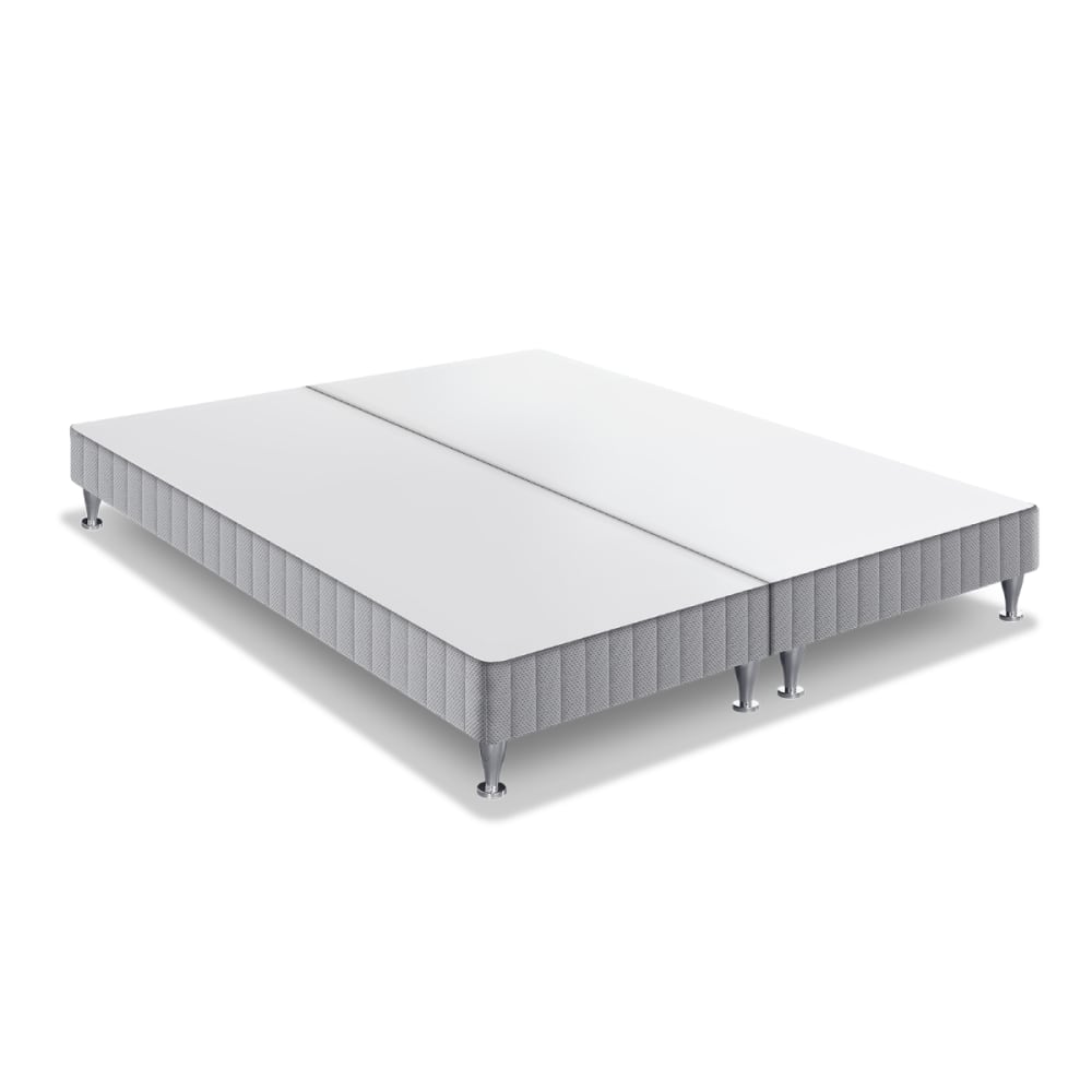 Sommier tapissier à lattes airsom avec 4 pieds, 2x80x200 - Maisons du Monde